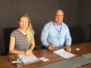 Signing of the MoU between the Central and Eastern European Chamber of Commerce in Vietnam (CEEC) and the Swiss Business Association (SBA)